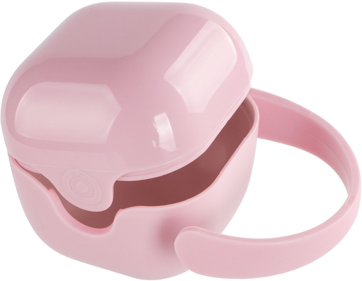 Pacifier Storage Container - Pacifier Box - Easy to Take Anywhere - Pacifier Carrier Bag - Pacifier Storage Box - Pacifier Storage Boxes - Green+Pink - 2 Pieces - Image 3