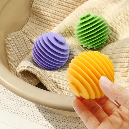 Dryer Balls 9 Pieces - Dryer Balls - Laundry Balls for Dryers - Dryer Balls - Dryer - Fabric Softener - Anti-Wrinkle - Laundry Balls for Washing Machine - Reusable - Reduce Wrinkles and Stickiness - For Cleaning Household Clothes - Image 3