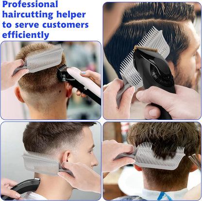 Barber Comb - 2 Pieces - Hairdresser Comb - Clipper Comb - Fade Comb - Barber - Hair Accessory - Comb for Trimmer - Clipper - Hairdresser Comb - Hair Comb - Hair Accessory - Texturizing Comb - Professional for Salon/Hairdresser - Clipper Comb for Everyone - Image 4
