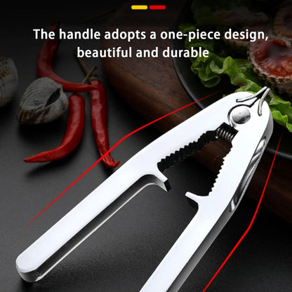 Nutcracker - Professional nutcrackers - Multifunctional Christmas Nutcracker - Portable Walnut Cracker - High-quality Walnut Cracker - Blood Shell - Clam Opener Walnut Clip - Tongs Blood Shell Clip - kitchen utensil - tool - Stainless Steel - Image 5