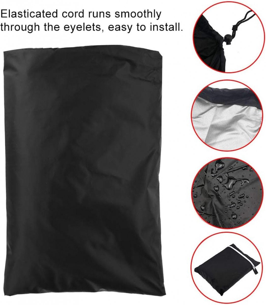 Mobility Scooter Protective Cover - Cover for Mobility Scooter - Mobility Scooter Cover - With Storage Bag - 140 x 66 x 91 cm - Protective Cover - Rain Cover - Cover - For Mobility - Scooter - Waterproof - Protects Against Dust - Dirt - Snow - Sunlight -  - Image 2