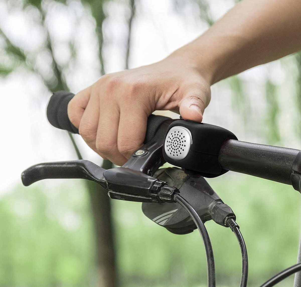 Bicycle Bell - Professional Electronic Bicycle Bell - Waterproof Electronic Bicycle Horn - Loud Bicycle Bell - Simple Mounting - Silicone - Universal - Ideal for Bicycle / Scooter / Everyday Cyclists / Cycling Enthusiasts - Image 3