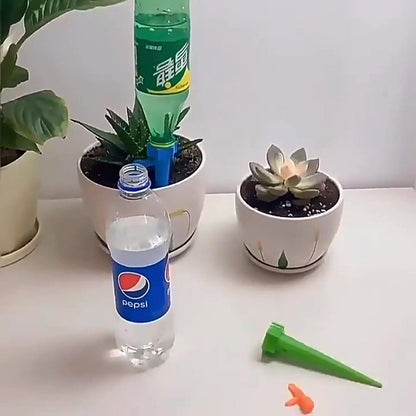 40x Water Dripper - Plant Watering System - Drip System - Watering System - Watering System - Water Ball - Watering System - Plant Ball - Automatic Watering Can - Drip System - Watering System - Blue / Green - Image 2