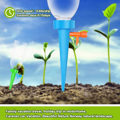40x Water Dripper - Plant Watering System - Drip System - Watering System - Watering System - Water Ball - Watering System - Plant Ball - Automatic Watering Can - Drip System - Watering System - Blue / Green - Image 4
