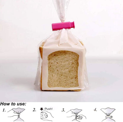Bag Sealer - 12 Pieces - Freshness Clips - Sealing Clamps - Sealing Clips - Bag Sealer – Bag Clamps - Bag Sealer - Sealing Clips - Clips - Clamps - Bag Clamp - Kitchen Sealing Clips - Freshness Clips - 4 Colors - Image 4