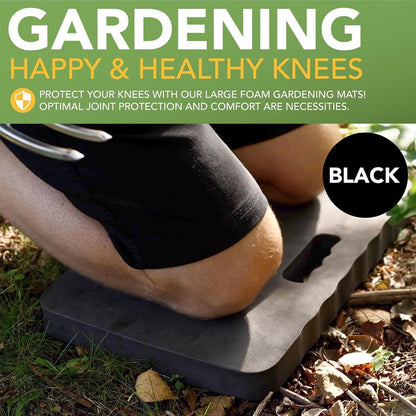 Garden Knee Pad - Extra Thick - Kneeling Mat - Knee Protector - Knee Cushion - Work Cushion - Knee Protection - Construction Protection - Garden Protection - Garden Aid - Garage - Yoga - 46x28x3.8 Cm - Black - Image 2