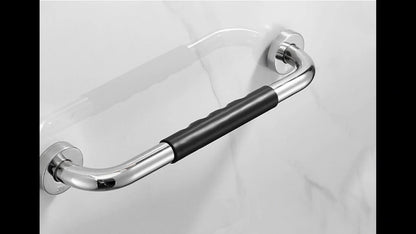 Wall Grab Bar - Extra Grip - Handle/Wall Grab Bar for Bathroom/Shower/Toilet - 30CM - Toilet Grab Bar - Bath Grab Bar - Shower Grab Bar - Non-Slip Grab Bar - Bathroom - Kitchen - Stairs - Kitchen Cabinet Handle - Furniture Hardware - Mounting Material Inc - Image 2