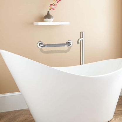 Wall Grab Bar - Extra Grip - Handle/Wall Grab Bar for Bathroom/Shower/Toilet - 30CM - Toilet Grab Bar - Bath Grab Bar - Shower Grab Bar - Non-Slip Grab Bar - Bathroom - Kitchen - Stairs - Kitchen Cabinet Handle - Furniture Hardware - Mounting Material Inc - Image 4