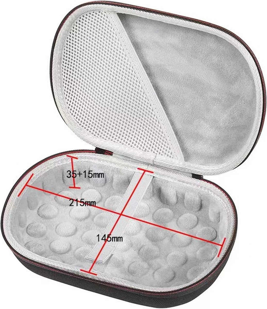 Headphone Case - Hard Protective Case - On-Ear/Over-Ear - For Most Brands/Bluetooth/HiFi/Wired Headphones/Gaming Headset - Headphone Case - Protective Case - Carrying Bag - Water Resistant - Shockproof - Earbud Storage Case - High Quality! - Image 2
