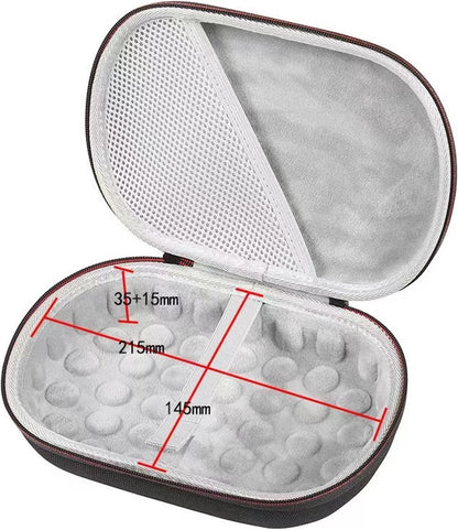 Headphone Case - Hard Protective Case - On-Ear/Over-Ear - For Most Brands/Bluetooth/HiFi/Wired Headphones/Gaming Headset - Headphone Case - Protective Case - Carrying Bag - Water Resistant - Shockproof - Earbud Storage Case - High Quality! - Image 2