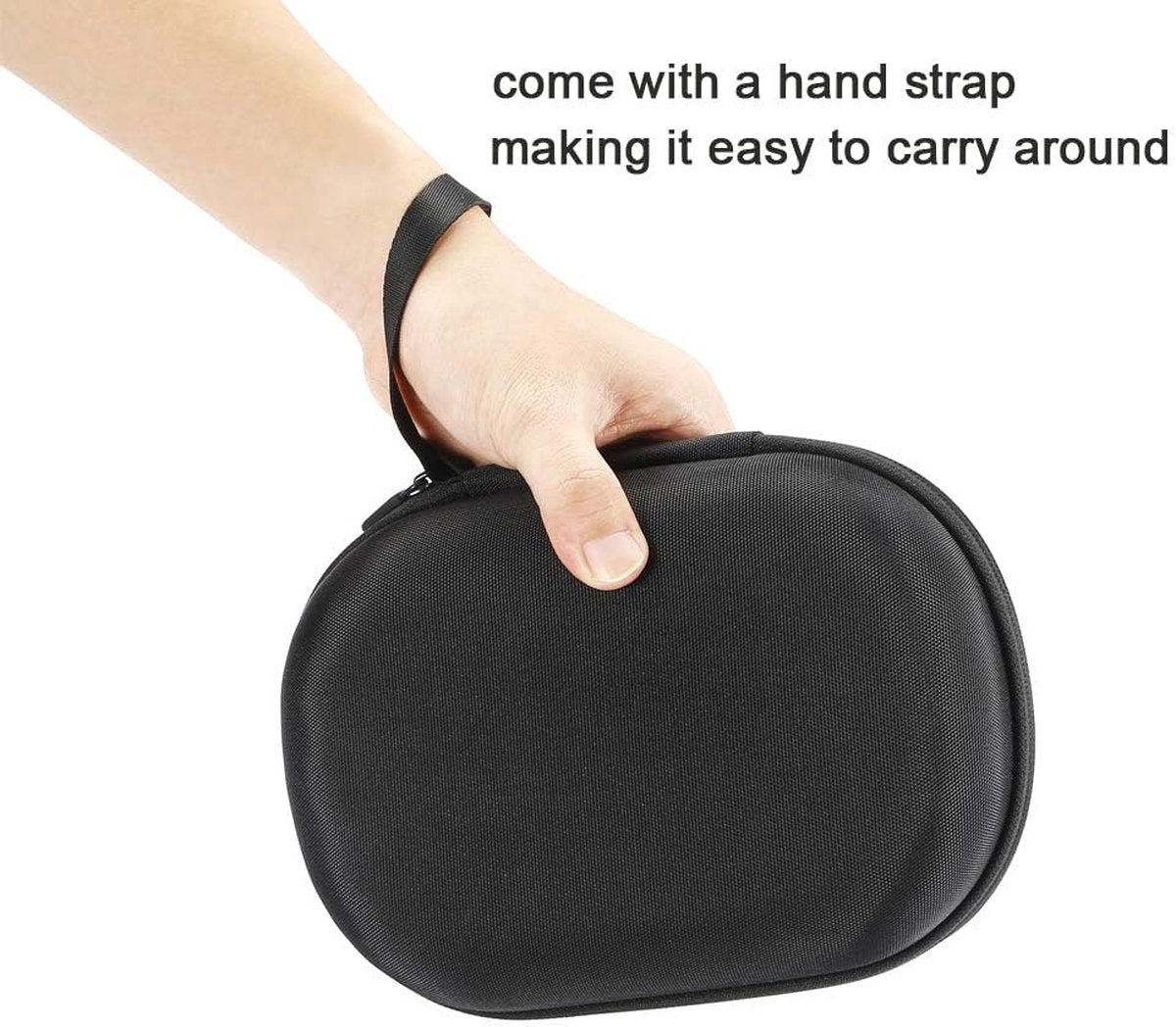 Headphone Case - Hard Protective Case - On-Ear/Over-Ear - For Most Brands/Bluetooth/HiFi/Wired Headphones/Gaming Headset - Headphone Case - Protective Case - Carrying Bag - Water Resistant - Shockproof - Earbud Storage Case - High Quality! - Image 3