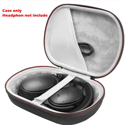 Headphone Case - Hard Protective Case - On-Ear/Over-Ear - For Most Brands/Bluetooth/HiFi/Wired Headphones/Gaming Headset - Headphone Case - Protective Case - Carrying Bag - Water Resistant - Shockproof - Earbud Storage Case - High Quality! - Image 4