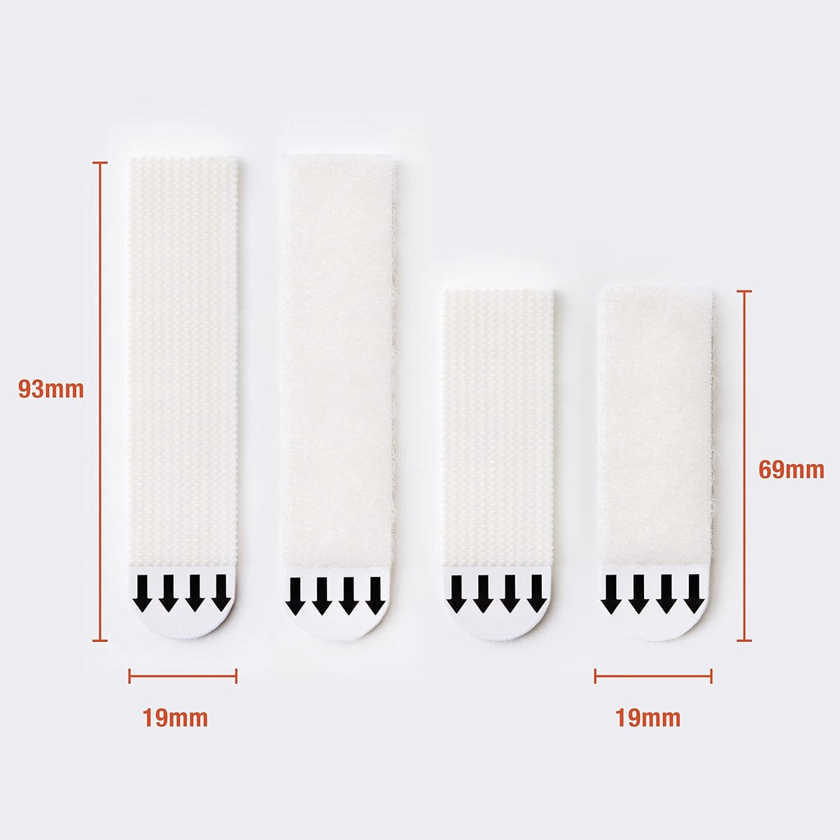 Strong Self-Adhesive Double-Sided Velcro - 24-Pair - Self-Adhesive Hook - Photo Frame - Photo Frame Hooks - Self-Adhesive Velcro - Hanging Hook - Wall Mount - Wall Hooks - Picture Hooks - Self-Adhesive Strips for Frame Hanging on the Wall - Image 5