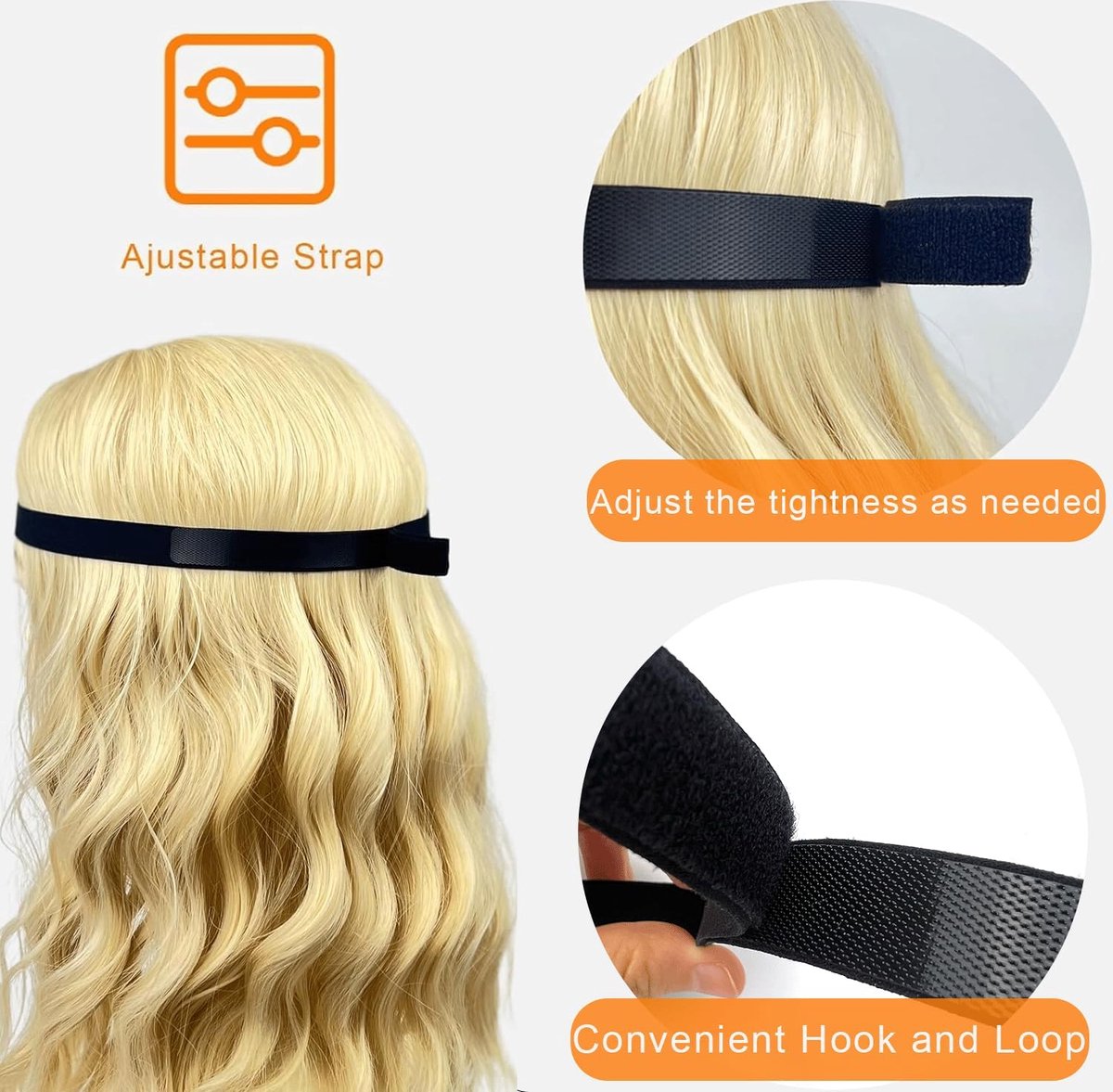 3D Eye Patches for Adults - 4 Pieces - Adjustable Eye Patches for Right Eye - Eye Mask - Luxury 3D Eye Mask - Eye Patch for Lazy Eye - Sleep Mask - Soft Eye Patch for Post-Surgery - Comfortable Eye Mask for Daily Use - Black - Right - Image 4