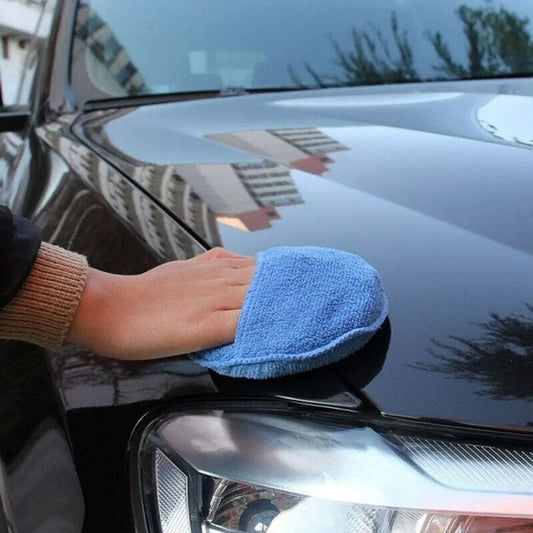 Polishing Sponge - Car Polishing Pads - Car Cleaning Sponges Polishing Pads - For Car Care - Polish Foam Applicator Pads - 6 Pieces ø 125mm - For Cars, Trucks, Boats, Cleaning and Fine Polishing - Image 4