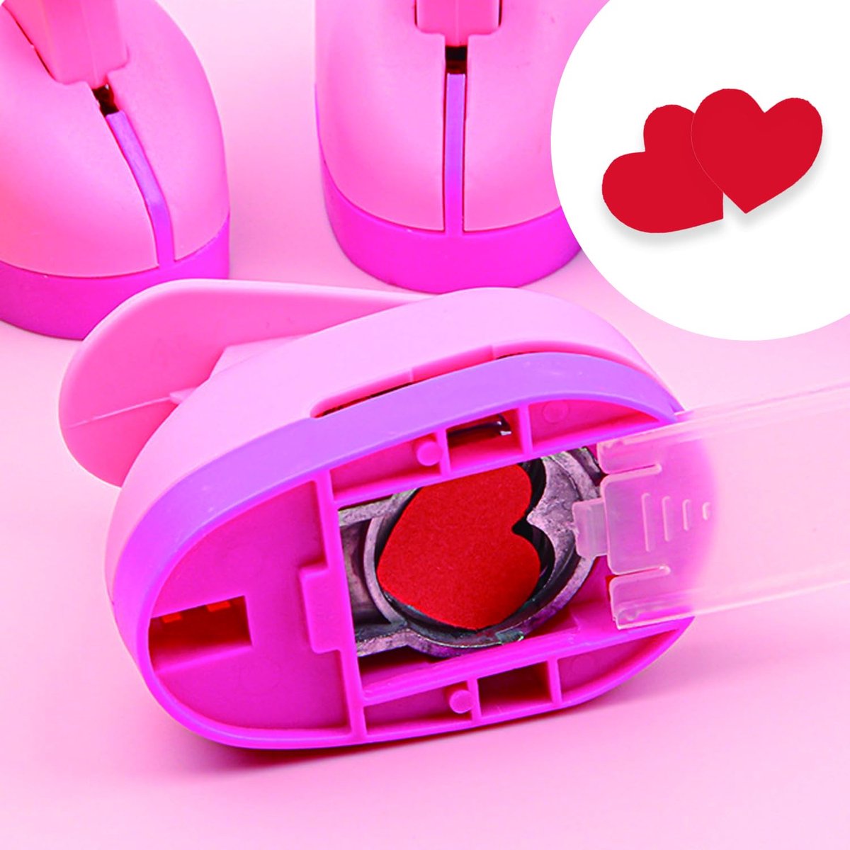 Creative Punch - Heart-shaped - Heart-shaped Punch - Mini Paper Punch - DIY Gift Card Punch - Handmade Paper - Cut Card - for children and adults - Image 4