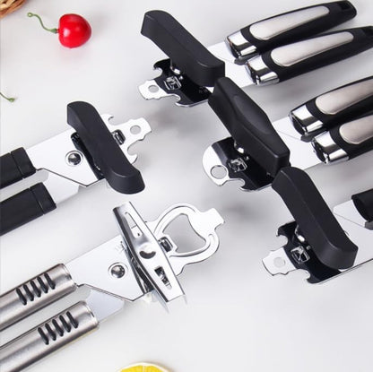 Can Opener - Professional Can Opener - Portable Bottle Opener - Multifunctional Opener - Easy to Open - Safe Opening Can Opener - Safe Cut for Beer / Tin / Bottle - Especially Good for Seniors with Arthritis - Image 2