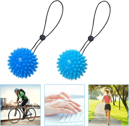 Massage ball - Professional massage balls - Portable Finger trainer - Myofascial ball - Exercise ball - Fitness ball Hedgehog ball - Foot massage - Muscle recovery after running - Massage various areas - Pain relief - 1 piece - Image 4