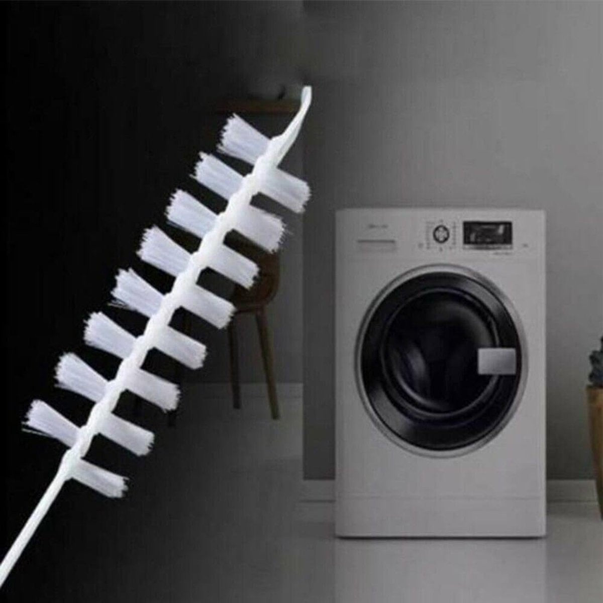 Brush - 2-piece - Professional Washing Machine Drum Brush - Portable - Universal - Multifunctional - tool - Efficient cleaning tool - Ideal gift - Image 2
