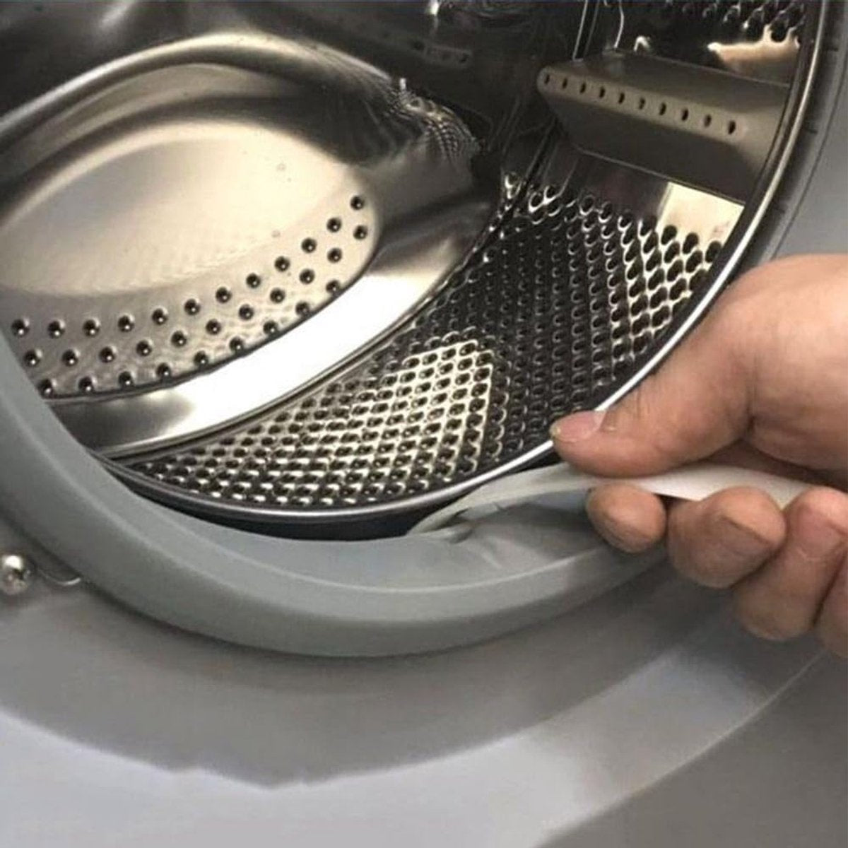 Brush - 2-piece - Professional Washing Machine Drum Brush - Portable - Universal - Multifunctional - tool - Efficient cleaning tool - Ideal gift - Image 5