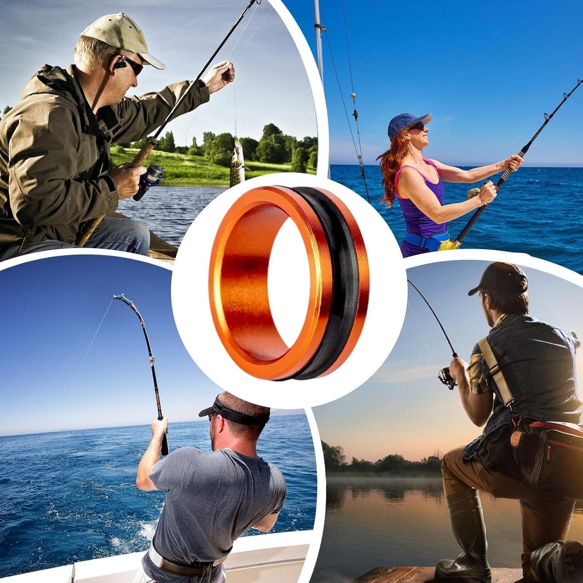 Fishing Line - Fishing Thread - Professional Line Pull Ring - Prevent Hand Scratches - Portable Practical - Sturdy Fishing Gear Accessories - Handy Tool - for fishing enthusiasts Enthusiasts / Beginners / Professionals - Image 5