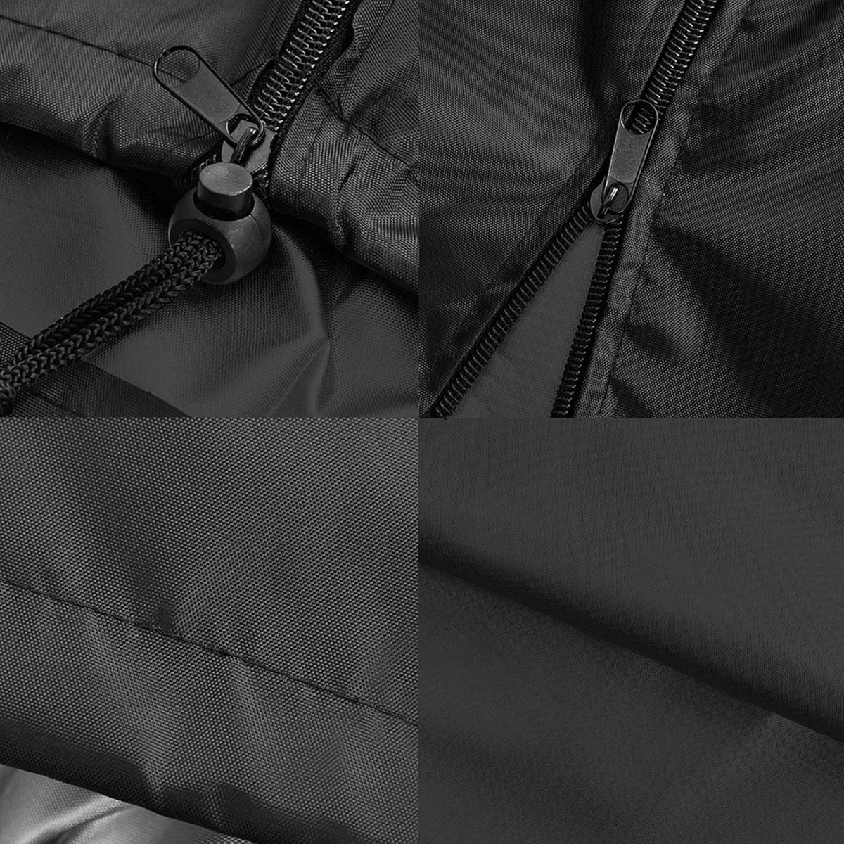 Parasol Cover - 190×50×30cm - Standing Parasol - Sturdy & Durable - Waterproof Parasol Cover 600D - With Zipper, Drawstring and Storage Pouch - Waterproof / Dustproof / Weatherproof - Khaki - For Cantilever Parasol and Standing Parasol - Image 3