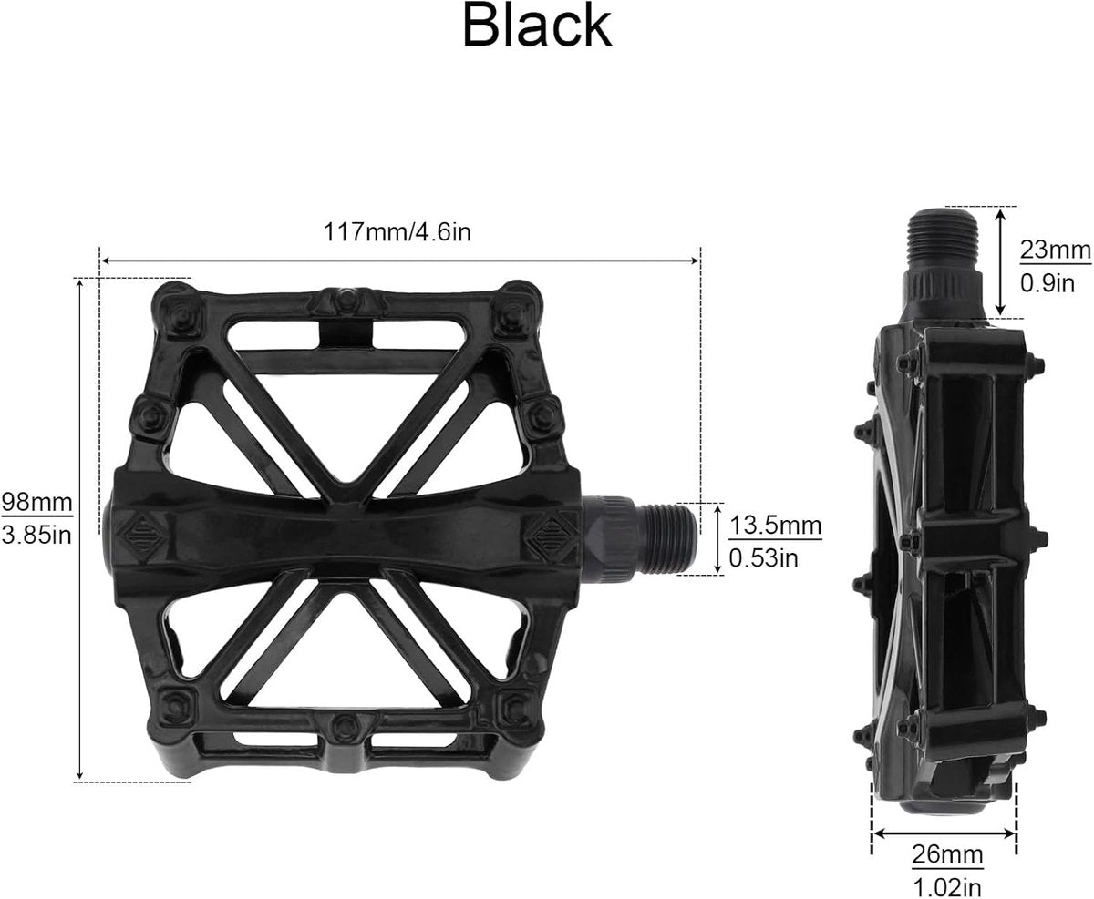 Bicycle Pedals - 1 Pair - Professional Anti-Slip Bicycle Pedals - Ergonomic and Comfortable Bicycle Pedals - Outdoor Sports - Practical - Universal - Ideal for Bicycles / Road Bikes / Travel / Camping / Everyday Cyclists / Cycling Enthusiasts - Image 4