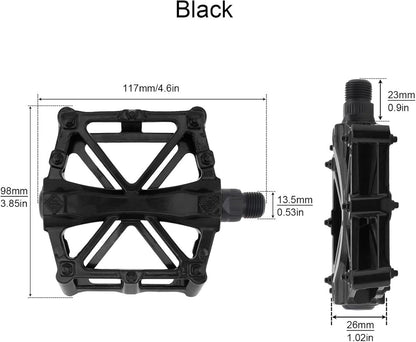 Bicycle Pedals - 1 Pair - Professional Anti-Slip Bicycle Pedals - Ergonomic and Comfortable Bicycle Pedals - Outdoor Sports - Practical - Universal - Ideal for Bicycles / Road Bikes / Travel / Camping / Everyday Cyclists / Cycling Enthusiasts - Image 4