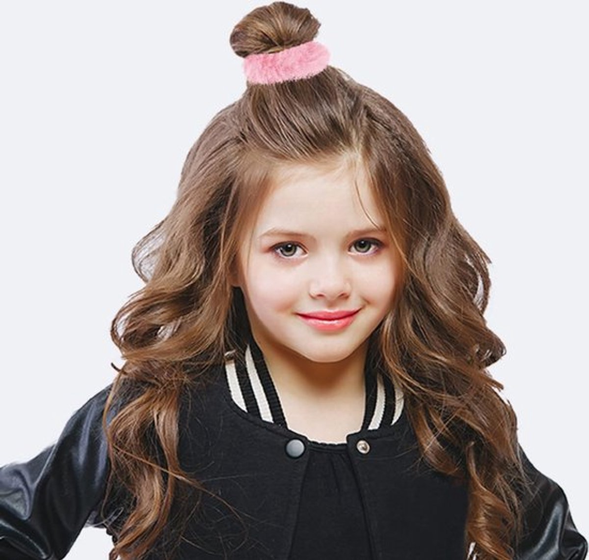 Scrunchie - 2 Pieces - Hair Accessories - Hair Twist - Hair Elastic - Crunchie - Hair Donut - Hair Elastic Hair Accessory - Satin Scrunchie - Hair Accessories Styling - Hair Bun Accessories - For Women And Children - Ladies And Girls - Pink - Image 2
