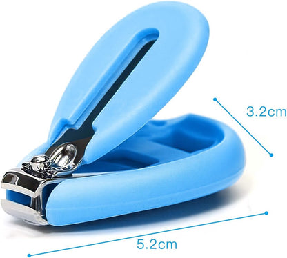 Nail Clipper - Nail Scissors - Toddler Nail Clipper - Child Nail Clipper - Baby Nail Scissors - Safety Scissors - Safe and Gentle - For Babies, Children, Adults - For Newborns, Baby, Toddler, Children - For All Ages - Blue - Image 5