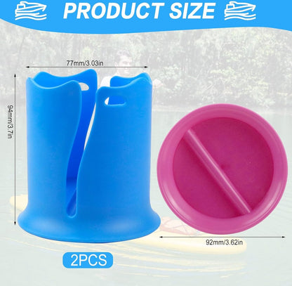 Paddle Board/SUP Cup Holder Water Bottle Holder Pink - Boat, Kayak, Surfboard, Camper, Desk, Swimming Pool, SUP - Image 5
