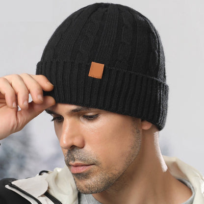 Hat - Plush Beanie - Warm Hats - Thick Knit Winter Hat - High Quality Beanie - Crocheted - Trendy Hat - Women's Hats - Men's Hats - Stylish Caps - Very Comfortable - Autumn and Winter Warm - Cotton - Halloween / Christmas - Gifts - Image 2