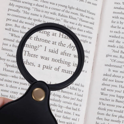 Magnifying Glass - 3 Pieces - 10x Magnification - Pocket Handheld Magnifying Glass - Reading Magnifier - Reading Magnifier - Mini Magnifying Glass - Reading Magnifier - Pocket Magnifying Glass - Reading Magnifier for Seniors and the Visually Impaired - Ma - Image 5