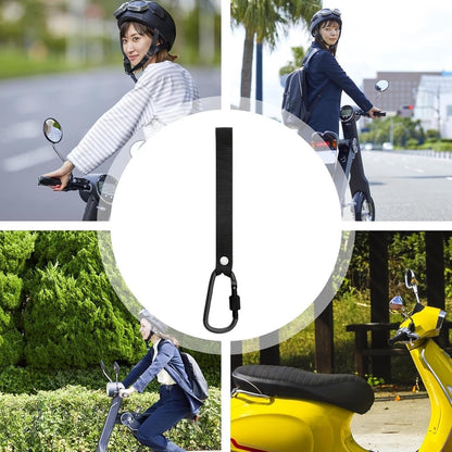 Stroller Hook - 10 Pieces - Bicycle Hook - Stroller Bag Hook - With Carabiner - Extra Sturdy - Bag Hook - Shopping Hook - Universal Hook - Buggy Hook - Diaper Bag Hook - Suitable For Bicycles, Electric Bikes, Strollers - 5 Colors - Image 4