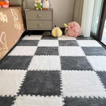 Puzzle Mat - 30x30x0.6cm - 10 Pieces - Puzzle Mats - EVA Foam Mat - Tile Floor Protector - Play Mat - Baby Play Mat - Yoga Mat - Home Workout - Foam Squares Floor Mat for Room Floor - Pink White - Image 5