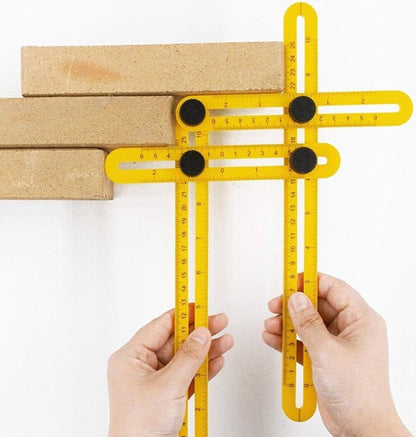 Angle Ruler - Quadrilateral Measuring Instrument - Multi-Angle Ruler - Folding Ruler - Multi Angle Angle Meter - Multi-Angle Ruler - Folding Ruler Measuring Ruler - Multi-Angle Measuring Ruler - Multi-Angle Measuring Ruler - Multifunctional - Universal An - Image 2