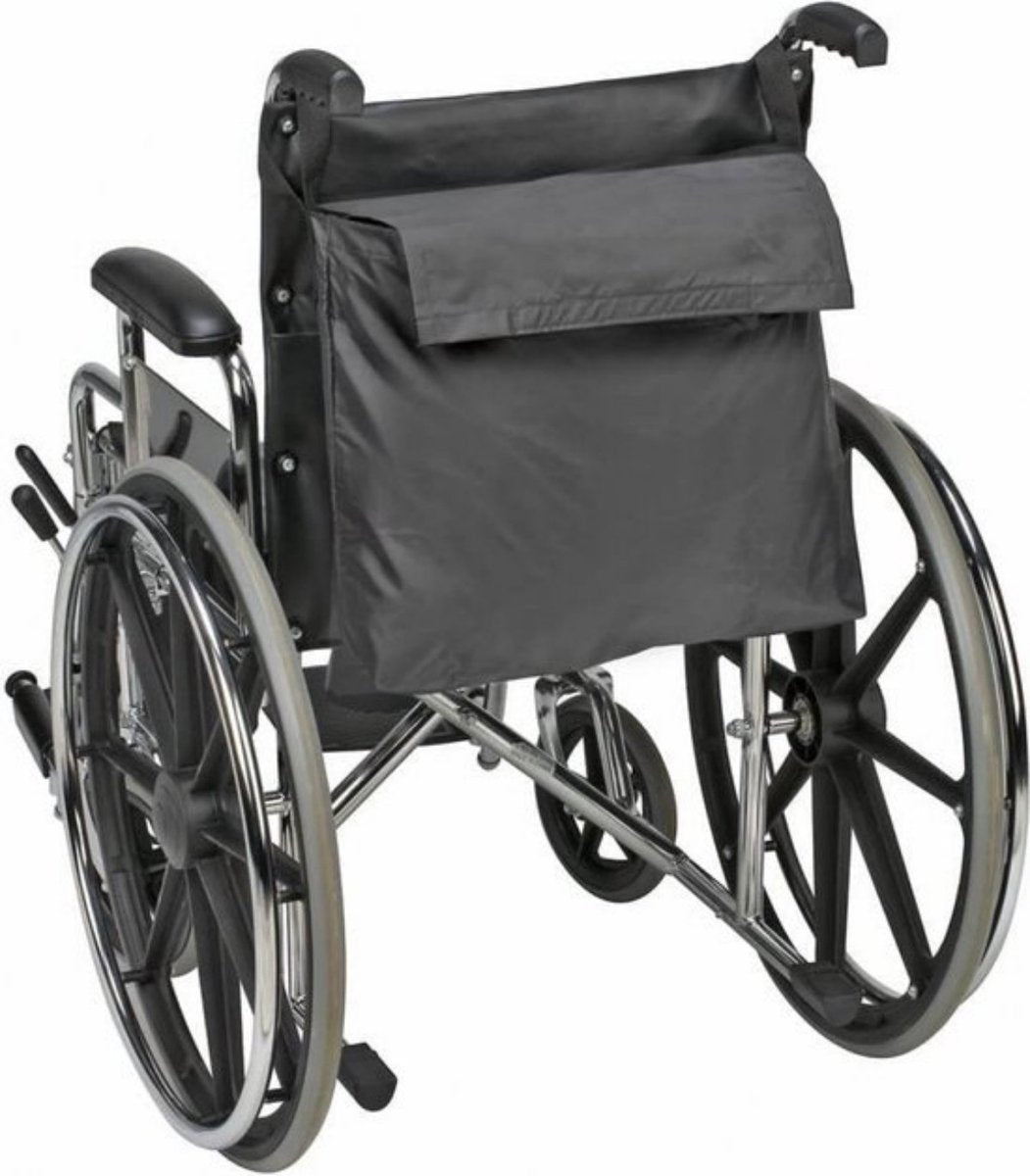 Wheelchair Bag - Wheelchair Storage Bag - Universal - Mobility Scooter Bag - Rollator Storage Bag - Waterproof Bag for Wheelchair - Lined Wheelchair Bag - Wheelchair Shopping Bag - Wheelchair Accessories - Large Capacity - Foldable - Image 3