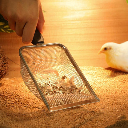 Cat litter scoop - Poop scoop - Ergonomic - Stainless steel - Image 4