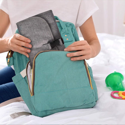 Baby Changing Mat On the Go - Changing Mat - Portable Changing Mat - Foldable - Diaper Bag - Diaper Pouch - Baby - Perfect Baby Shower Gift - Spacious & Water Resistant - Comfortable - Image 4