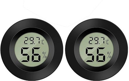 Professional Thermometer - Hygrometer - Mini - Batteries included - Indoor Hygrometer - Digital Indoor Thermometer - Garden - Garden Equipment - Universal - Practical - Durable - High quality - very suitable for Garden / daily use