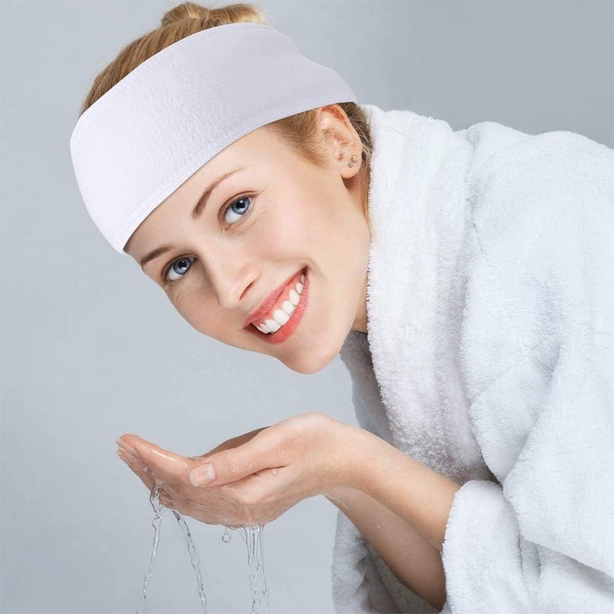 Headband - 10 Pieces - Sports Headband - Women's Headbands - Wide Headbands - Non-Slip - For Makeup, Facial Cleansing, Face Mask, Sports - Women and Men - Mix 10 Colors - Image 5