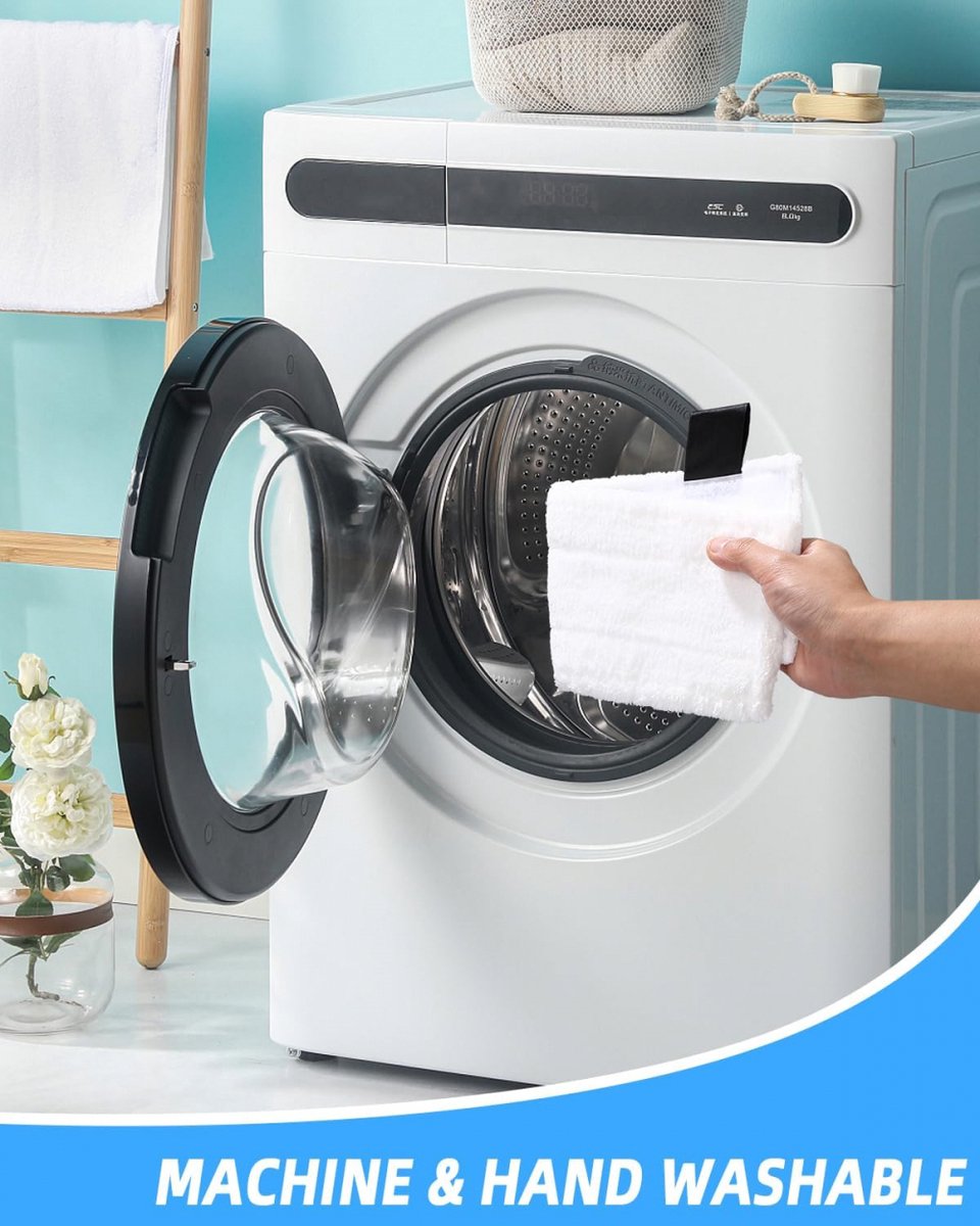 Accessory Set Suitable For Kärcher Easyfix Sc1, Sc2, Sc3, Sc4 & Sc5 - Steam Cleaner Accessories - Replacement Microfiber Cloths - Mop Pad - 8-Piece - Replacement Parts - Powerful Stain Removal - Hard-to-Reach Places - Image 2
