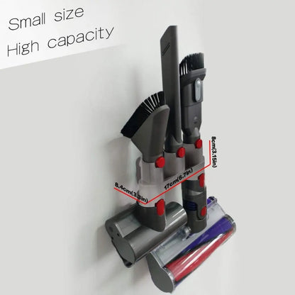 Wall Mount Suitable for Dyson Vacuum Cleaner V7/V8/V10/V11 Accessories - Suspension System - Wall Bracket - Wall Holder - Wall Mount - Docking Station - Can Hold 5 Accessories - Mounting Materials Included - Image 3
