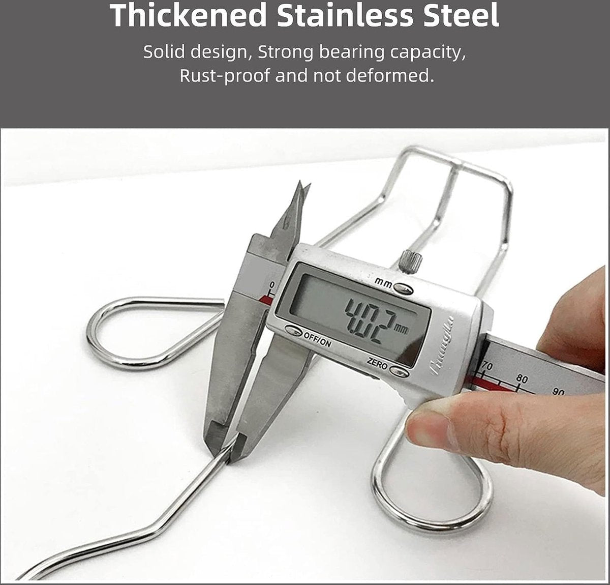 3x Shoe Rack - Drying Rack - Shoe Hook - Stainless Steel Shoe Rack - For 3 Pairs of Shoes - Silver - Laundry Rack - Laundry Racks - Drying Racks - Clothes Hanger - Washing / Shoe Drying - Running Shoes / Casual Shoes / Leather Shoes - Image 4