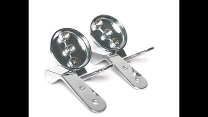 Toilet Seat Hinges Fittings - Mounting Set for Wooden, Resin, and MDF Toilet Seats - Image 2