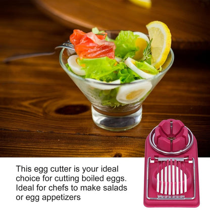 Egg Slicer - 2 in 1 Multifunctional Egg Slicer - Combination Egg Slicer - Stainless Steel - Durable - Egg Slicer - Eggs - Egg Divider - Eggslicer - Egg Tools - Dishwasher Safe - Handy & Practical - Image 2