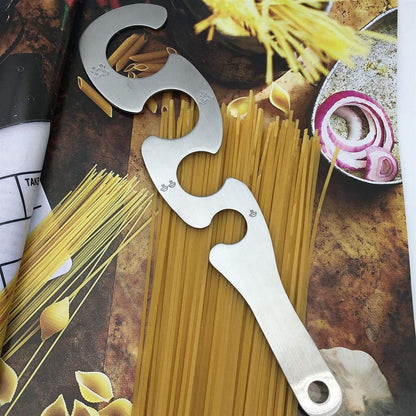 Spaghetti Measurer - Professional Pasta Measuring - 4-Hole S-Shaped Portable Spaghetti Meter - Multifunctional Spaghetti Meter - Universal Pasta Meter - Spaghetti Portioner - Spaghetti Measuring - Small Spaghetti Measurer - Fast Efficient Pasta Measuring  - Image 2
