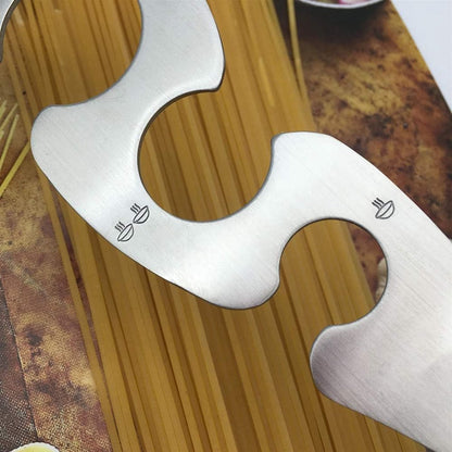 Spaghetti Measurer - Professional Pasta Measuring - 4-Hole S-Shaped Portable Spaghetti Meter - Multifunctional Spaghetti Meter - Universal Pasta Meter - Spaghetti Portioner - Spaghetti Measuring - Small Spaghetti Measurer - Fast Efficient Pasta Measuring  - Image 3