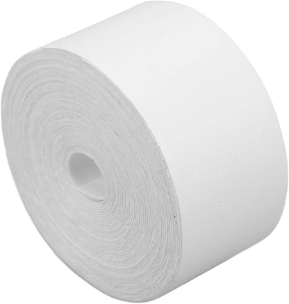 Tennis - Professional Tennis Racket Head Protection Tape - Thickened Racket Protection Tape - Frame Protector - Racket Accessories - Soft - Prevent paint from peeling - Universal - for Tennis/ Badminton/ Squash - 3.5cm x 5m - White - Image 4