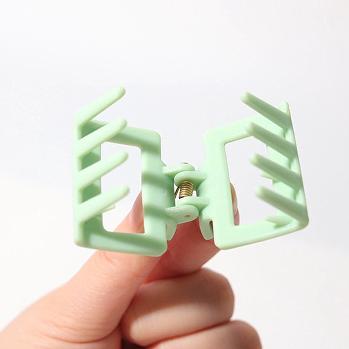 Hair Clips - Hair Clips - 4 Pieces - Hair Clip - Elegance & Refined - Anti-Tangle Hair Clips - Nude Colors - Matte - Square - Hair Claw - Hair Pin - Hair Clip for Women - Does Not Fall Off - Does Not Damage Hair - Gift for Woman - Image 2